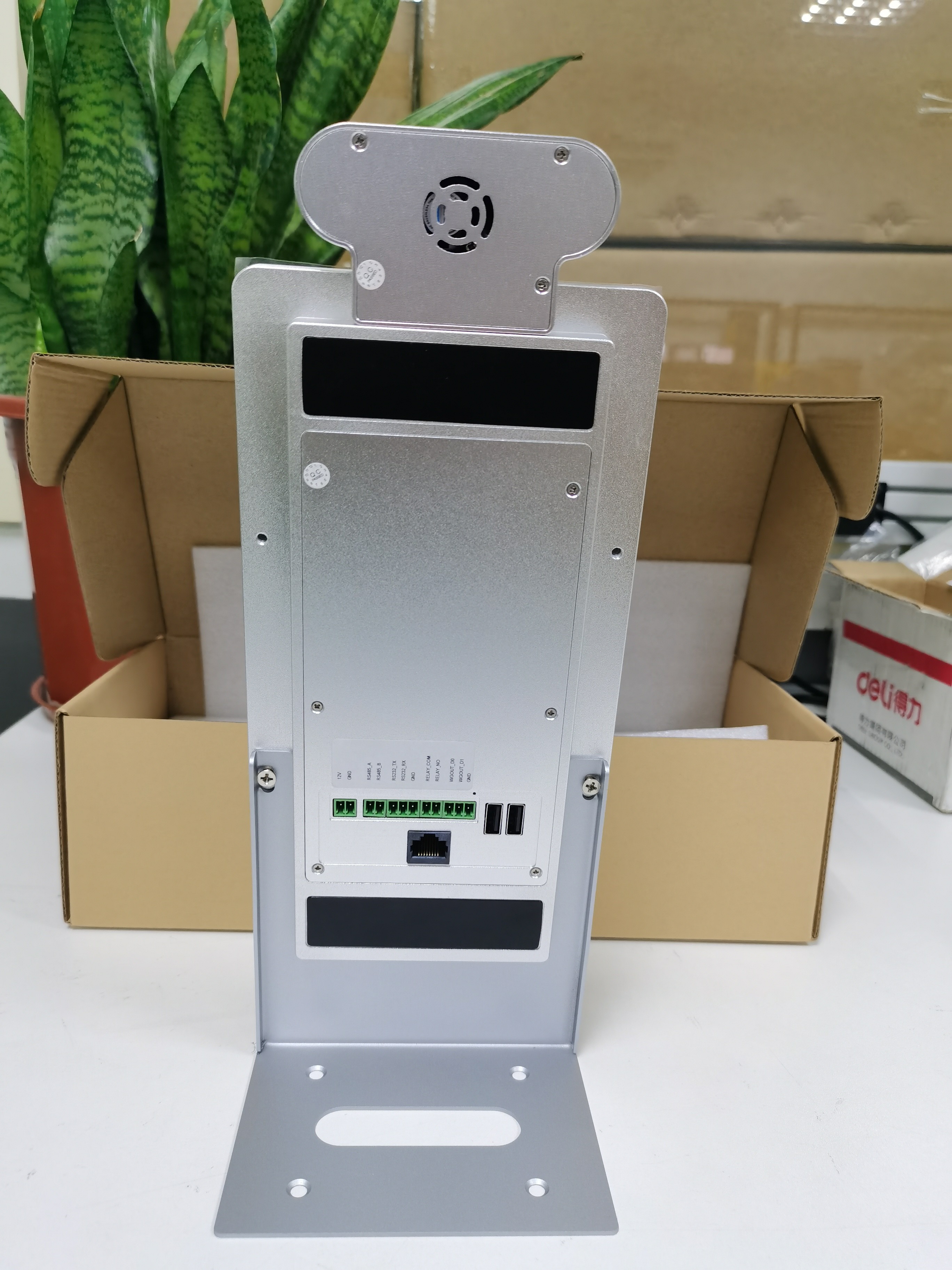 8 inch Face Recognition Body Temperature Measuring Terminal Thermal camera Scanner Machine