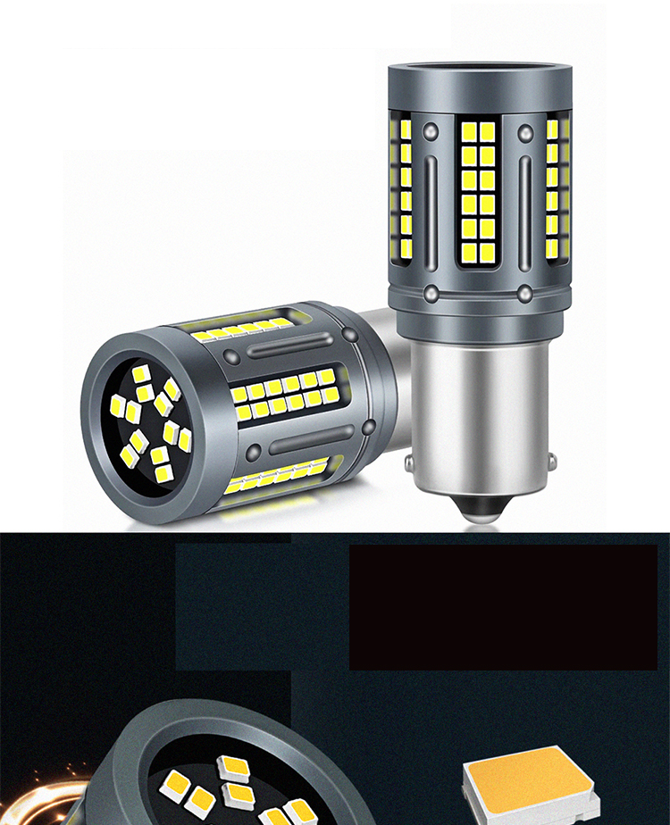 1156 2016 84smd Car Turn Signal Light 6500k 12v Rear Led Headlight