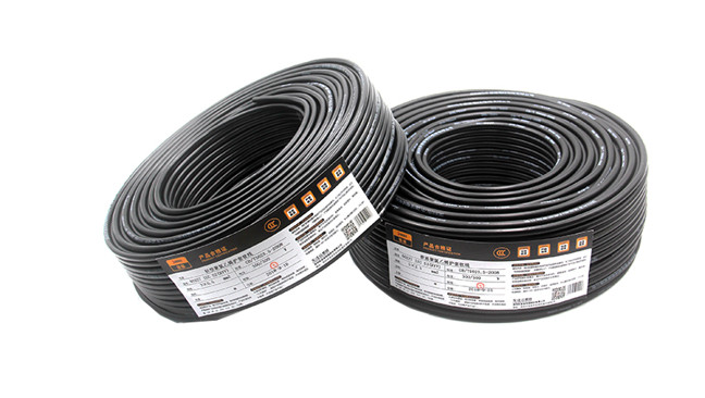 H03VV-F / RVV 3 * 0.5 Sq Industrial Electrical Cable UV Resistance VDE