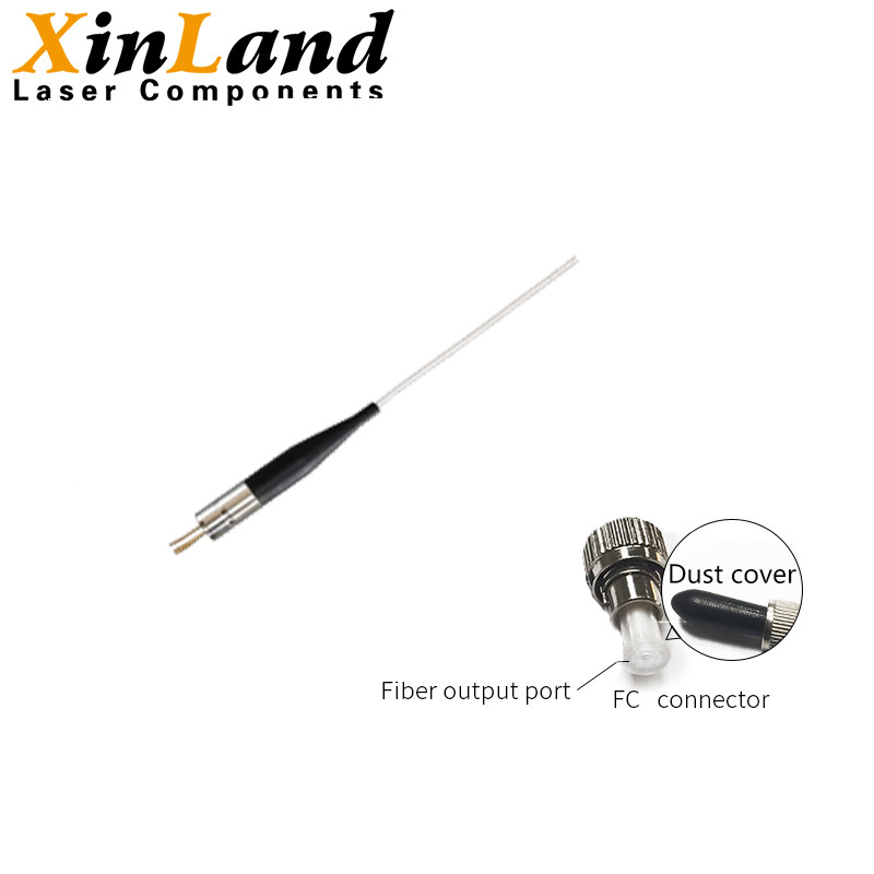 1270nm-1650nm 9um 5/10/15mW PMF Infrared Laser Diode Single Mode Fiber Coupled Laser Diodewith PD