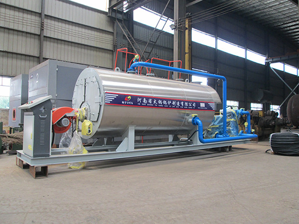 WNS Series Oil Gas-Fired Hot Water Industrial Boiler For Central Heating