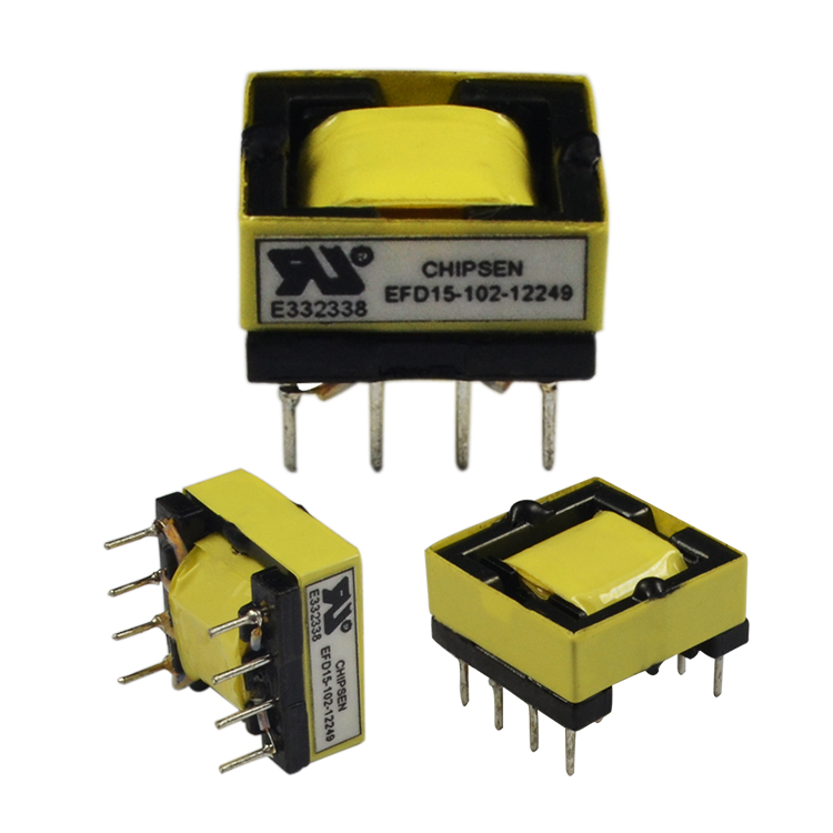 EFD15 12v 300a High Voltage Distribution Step Down Transformer 76 38 Current Step up Hf Slim Led Core Electronic transformers