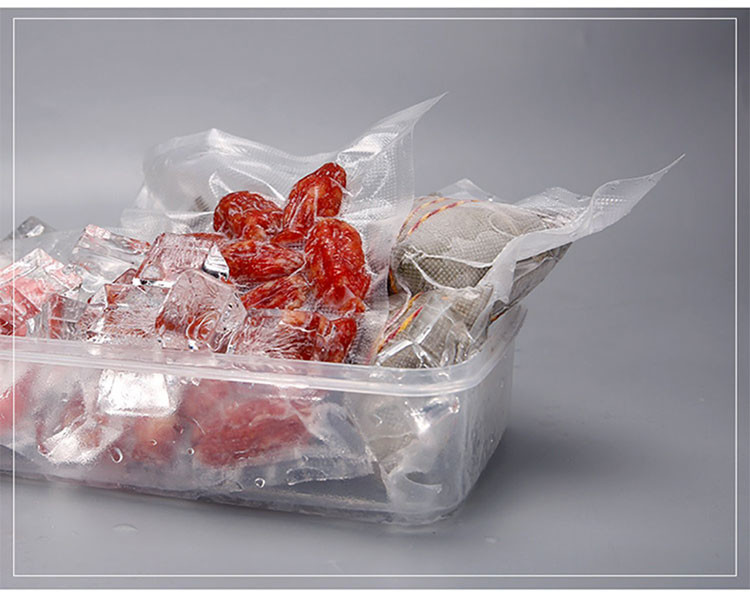 Reusable Food Saver Vacuum Sealer Bags Packaging Storage Compressed