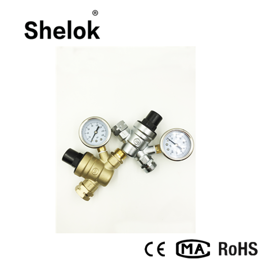 DN 20 Lead free copper brass 2.5MPa,2.0MPa,1.6MPa water gas oil pressure regulator