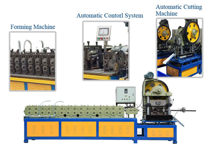Stainless Steel Ball Bearing Table Drawer Slide Rail Roll Forming Machine