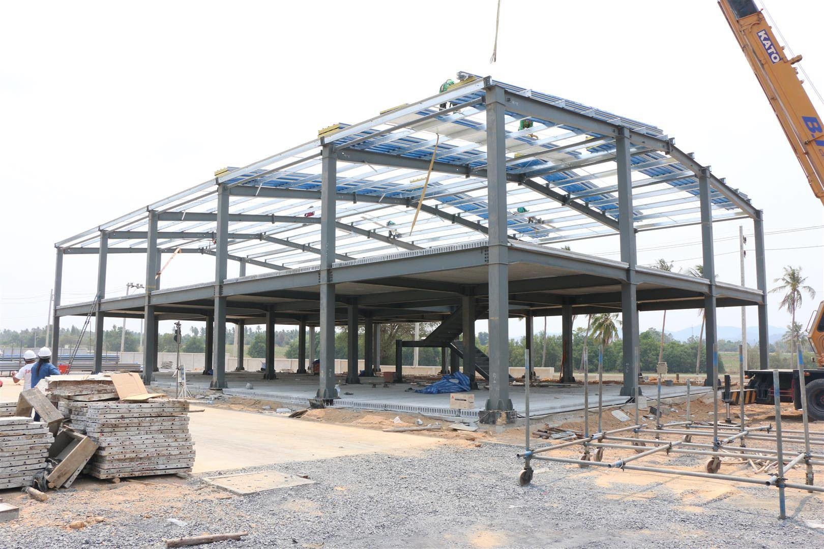 Q235 Q355 Pemb Metal Building Prefab Metal Structures Steel Structure