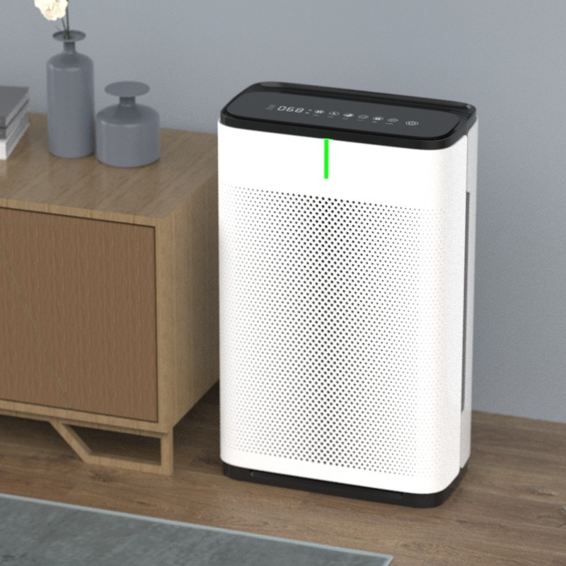 H11 Hepa Filter House Pet Air Purifier With LED Touch Screen Display Silent Mode