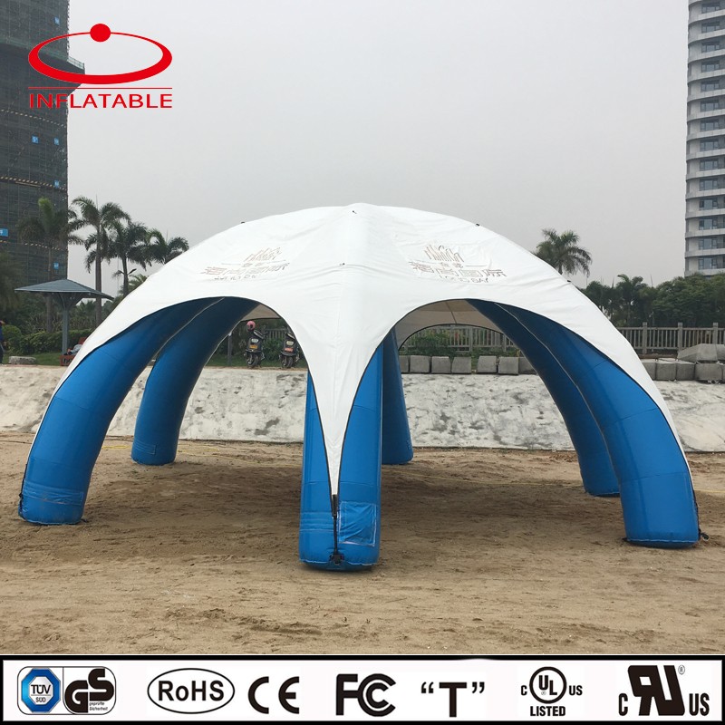 Manufacturer Wholesale Camp Event Exhibition Inflatable Spider Tent with Advertising Printing