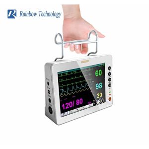 China 8 Inch Display Size Parameter Patient Monitor With AC/DC/Battery Power Supply on sale