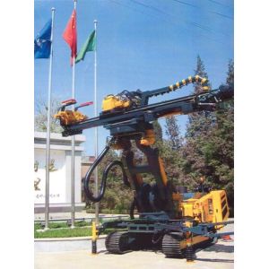 Hydraulic Crawler Drills With High Rotation Speed for Double Motor Lifting Force