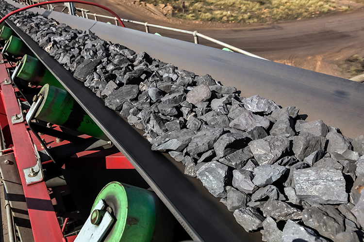 10KG Red Standard Steel Belt Conveyor Rollers for Mining Conveyor