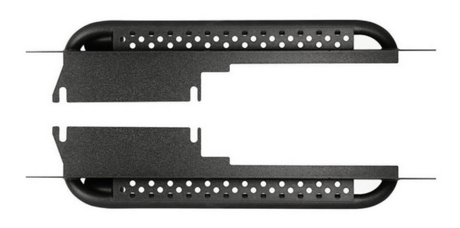 Wrangler TJ side step running board,steel side step for Jeep TJ
