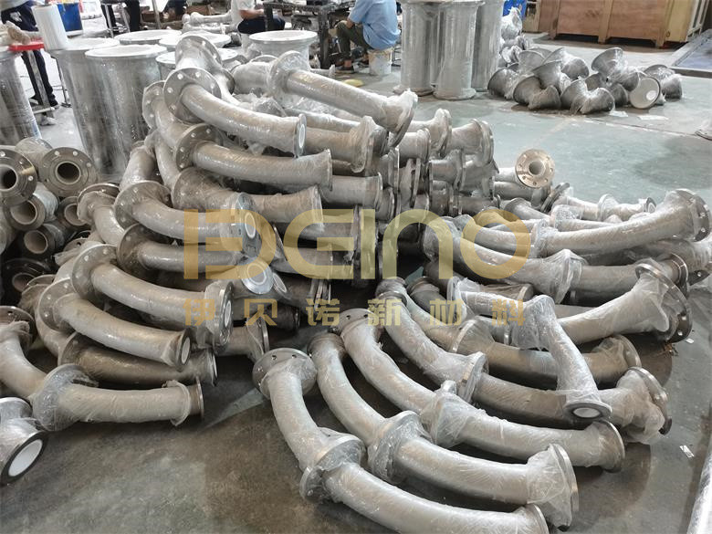 Customizable Wear Resistant Pipe Lining With Alumina Ceramics