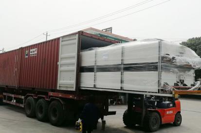 Process Hydrophilic Aluminum V Type Fin Dry Air Cooler Sustem