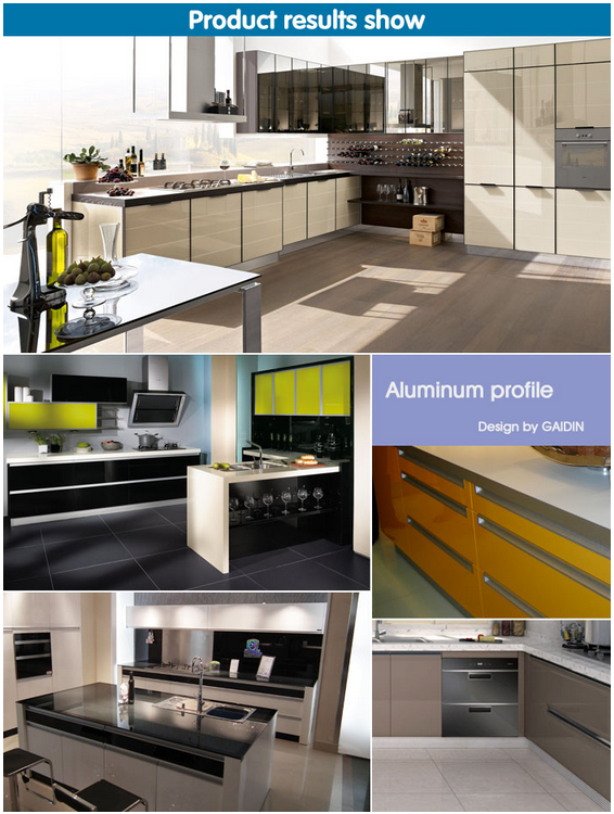 Item L01E 3000meters anodized silver China manafacturer accessory kitchen cabinet door painting aluminium profile