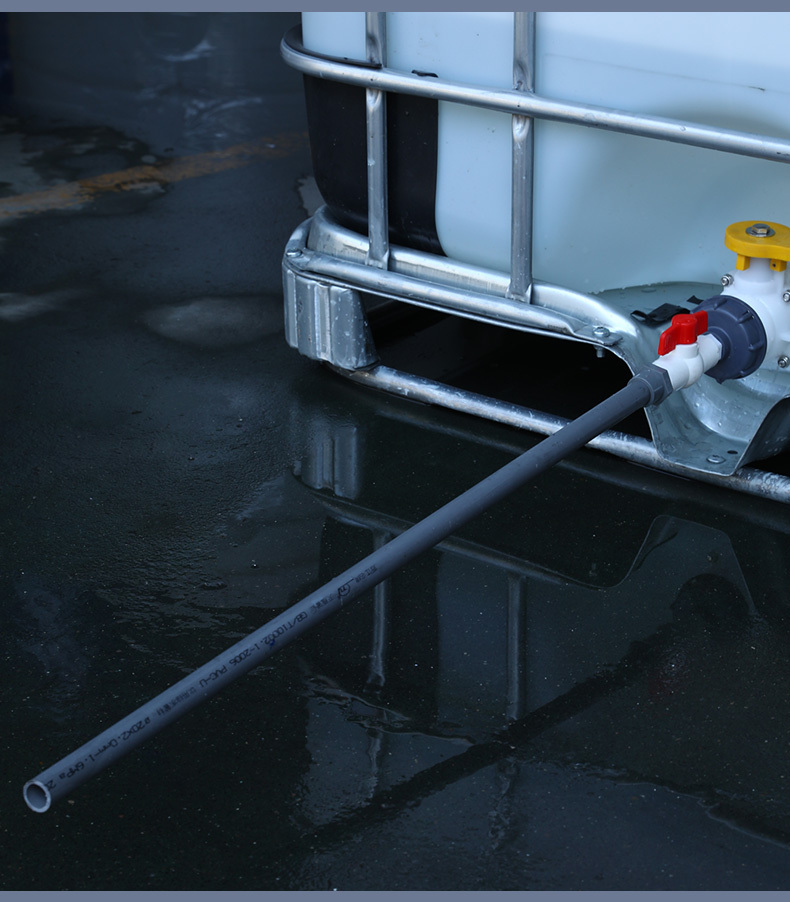 Reducing Hexagon Head Code PP IBC Tank Fitting Adapter S60x1 for Industrial Applications