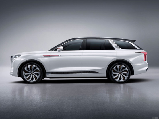 Hongqi E-HS9 Pure Electric SUV 660 Kilometers Range 4 Seats 4×4 Automatic Transmission