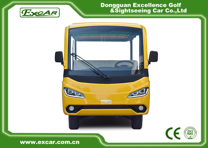 FR / disc RR / Drum 14 Seater Electric Sightseeing Bus With Sofa Chair