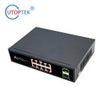 8x10/100/1000M POE 30W+2 SFP Fiber port IEEE802.3af/at POE Etherent switch for