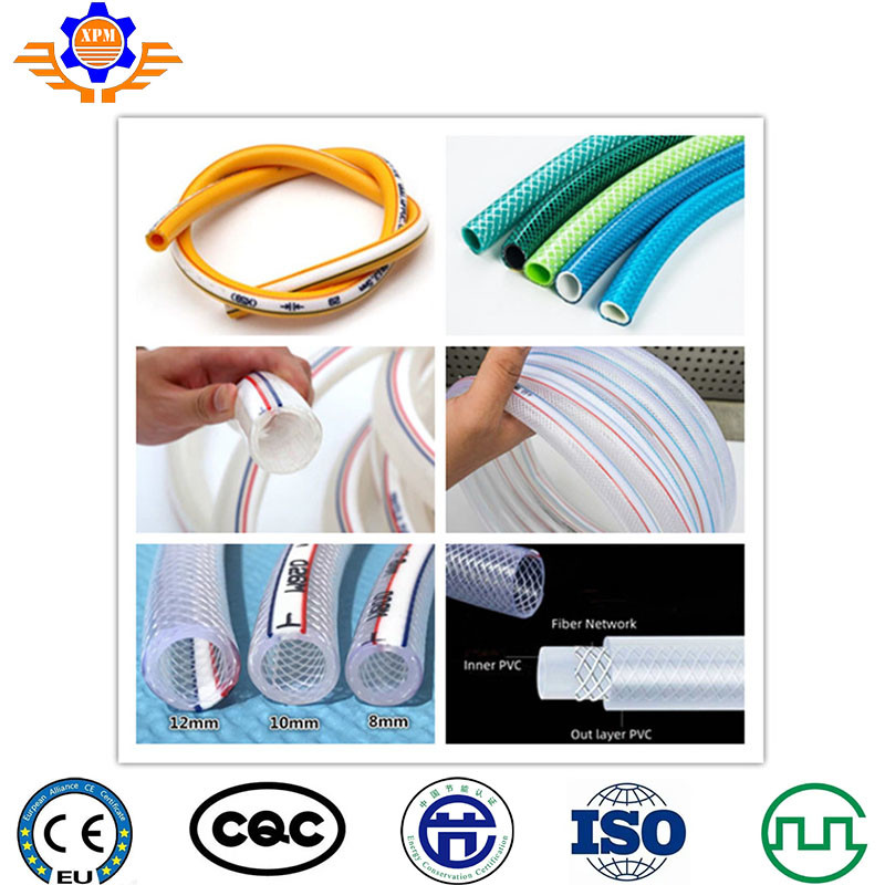 100-200Kg/H Soft Pipe Garden Hose Machine PVC Fiber Plastic Extruders Watering Line