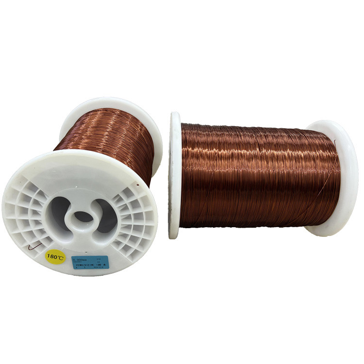 PEWH Grade Three Polyester-imide Enamelled Copper Wire Thermal Class 180℃ For High Temperature Motor