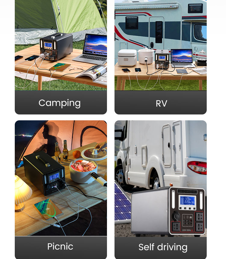 1200W Portable Power Supply Station Lithium Ion 12V 100ah 120ah Solar Battery