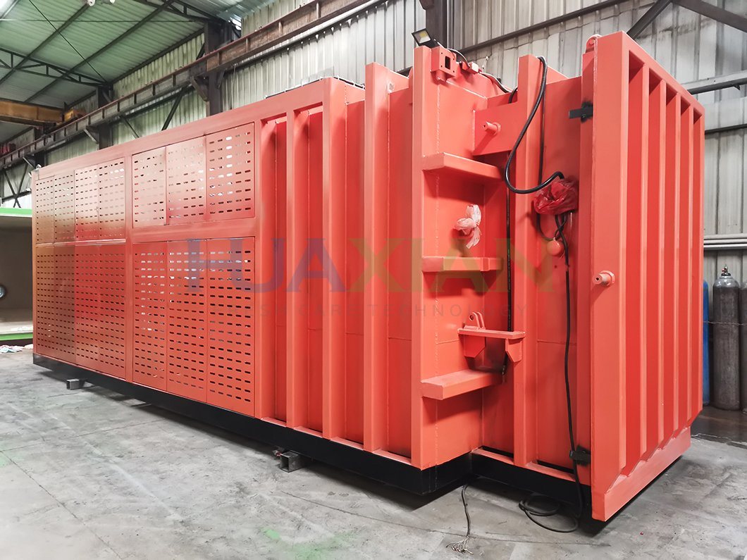 2 Pallet Auto Operation 15~30 Minutes Remove Spinach Field Heat Vegetable Fast Cooling Machine