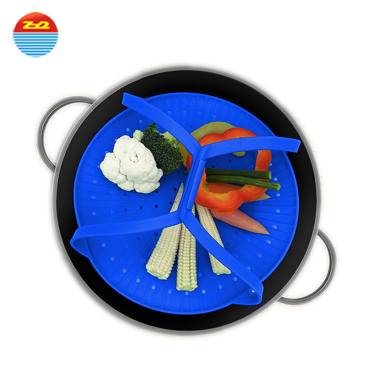 high quality vegetable kitchen silicone steamer walmart for sale
