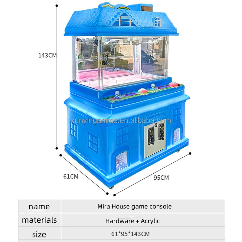 Crane Machine 2 Players Coin Operated Game Machine with US PLUG in Demand