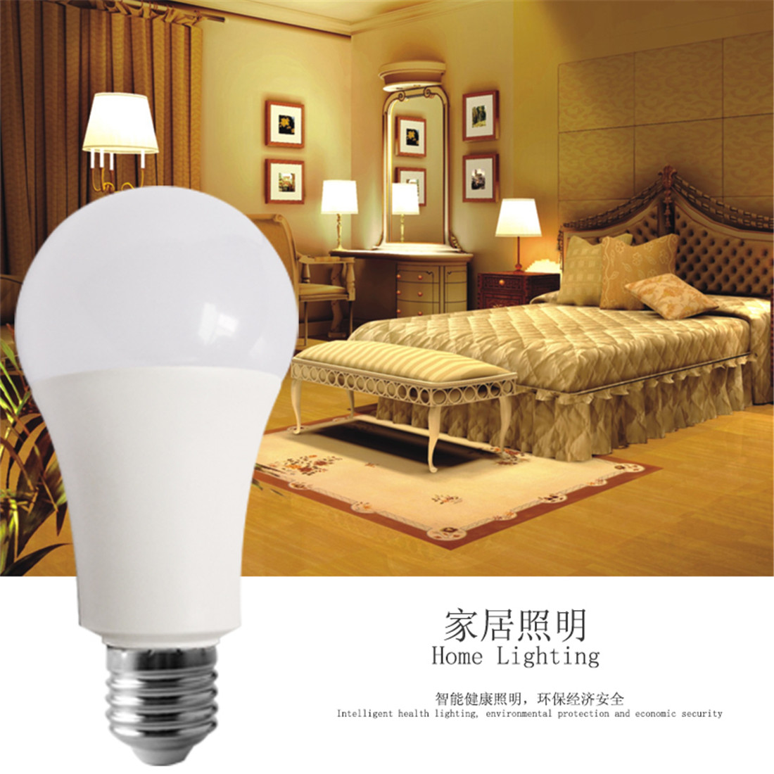 Zigbee RGBCW Bulb(9W Zigbee Bulb)