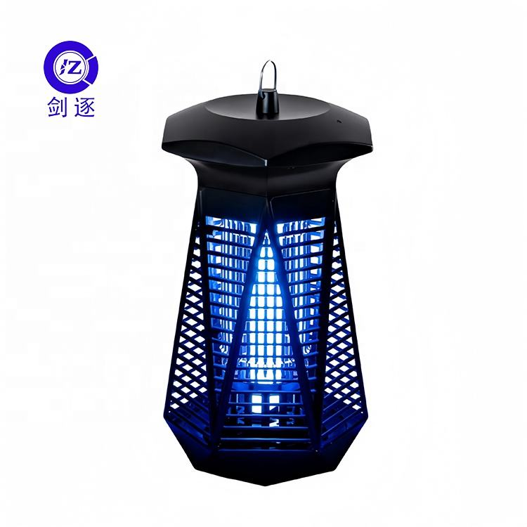  JZ UV Light Indoor Outdoor Hight Power IPX4 Bug Zapper Insect Trap Pest Control Mosquito Killing Lamp for Camping Manufactures