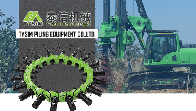 280kn Max Rod Pressure Pile Cutter Machine 135mm Crowd Stroke Hydraulic Pile Cutter