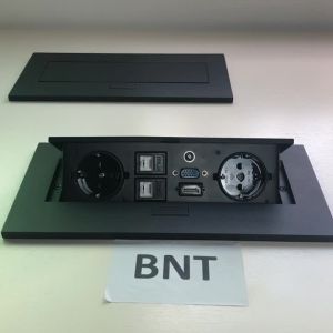 BNT conference power data solution desktop pop up socket box
