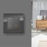 Buy cheap Intelligent Control KNX Wall Switch Metal / Glass / PC Material Cover from wholesalers