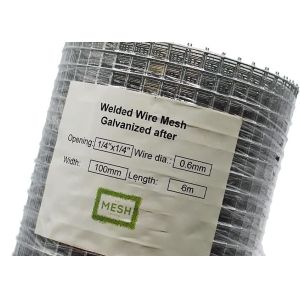 Rodent Proofing Wire Mesh - 6m x 100mm 304 Stainless Steel Mesh Blocks Rats,