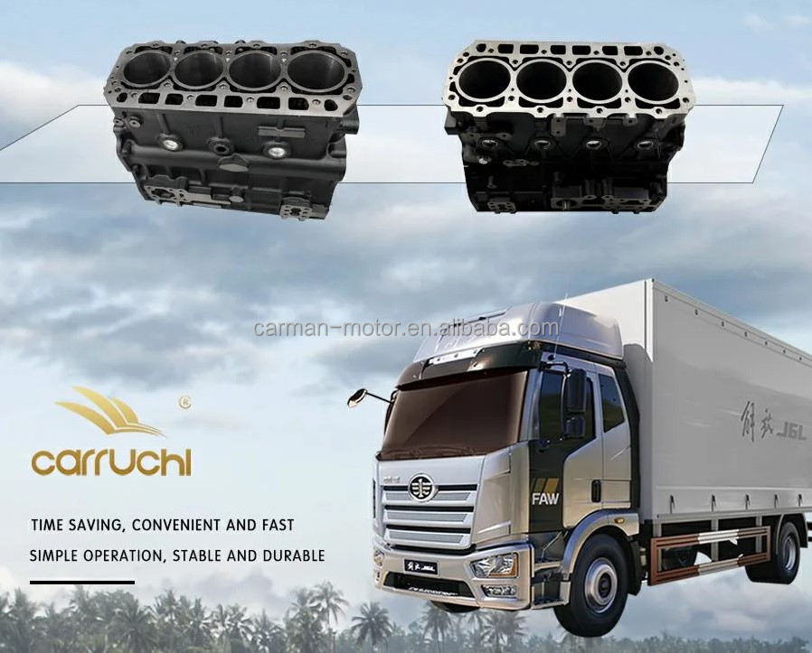 4D94 4TNE94 4TNV94 4 Cylinder Engine Block 729904-01560 729908-01560 Metal Material