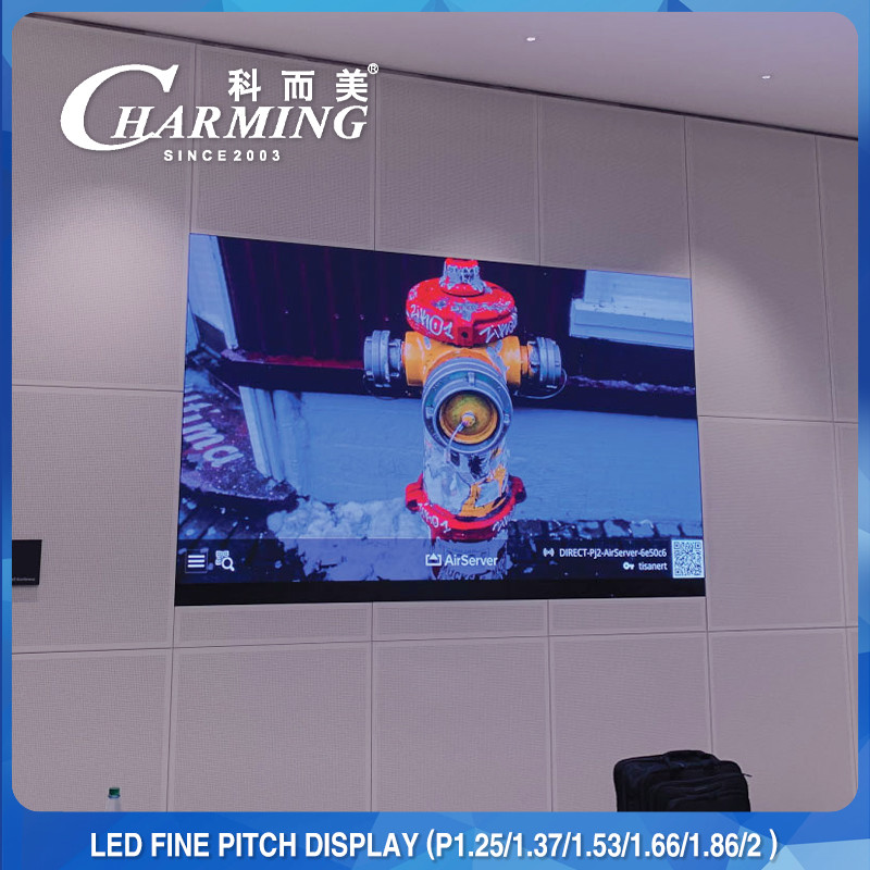 High Resolution 3840z Small Pixel Pitch Indoor Led Screen For Exhibitions