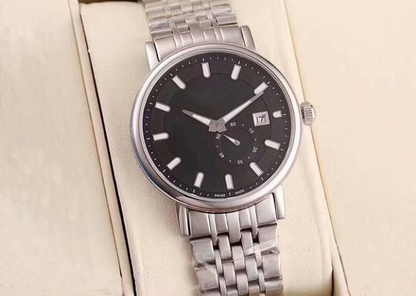 Super Luminous Stainless Steel Automatic Watch Sapphire Glass Silver / Gold /