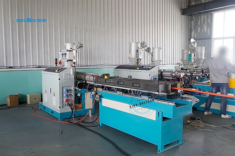 45mm Screw Diameter ABS HDPE/PP Single Screw Extruder Machine
