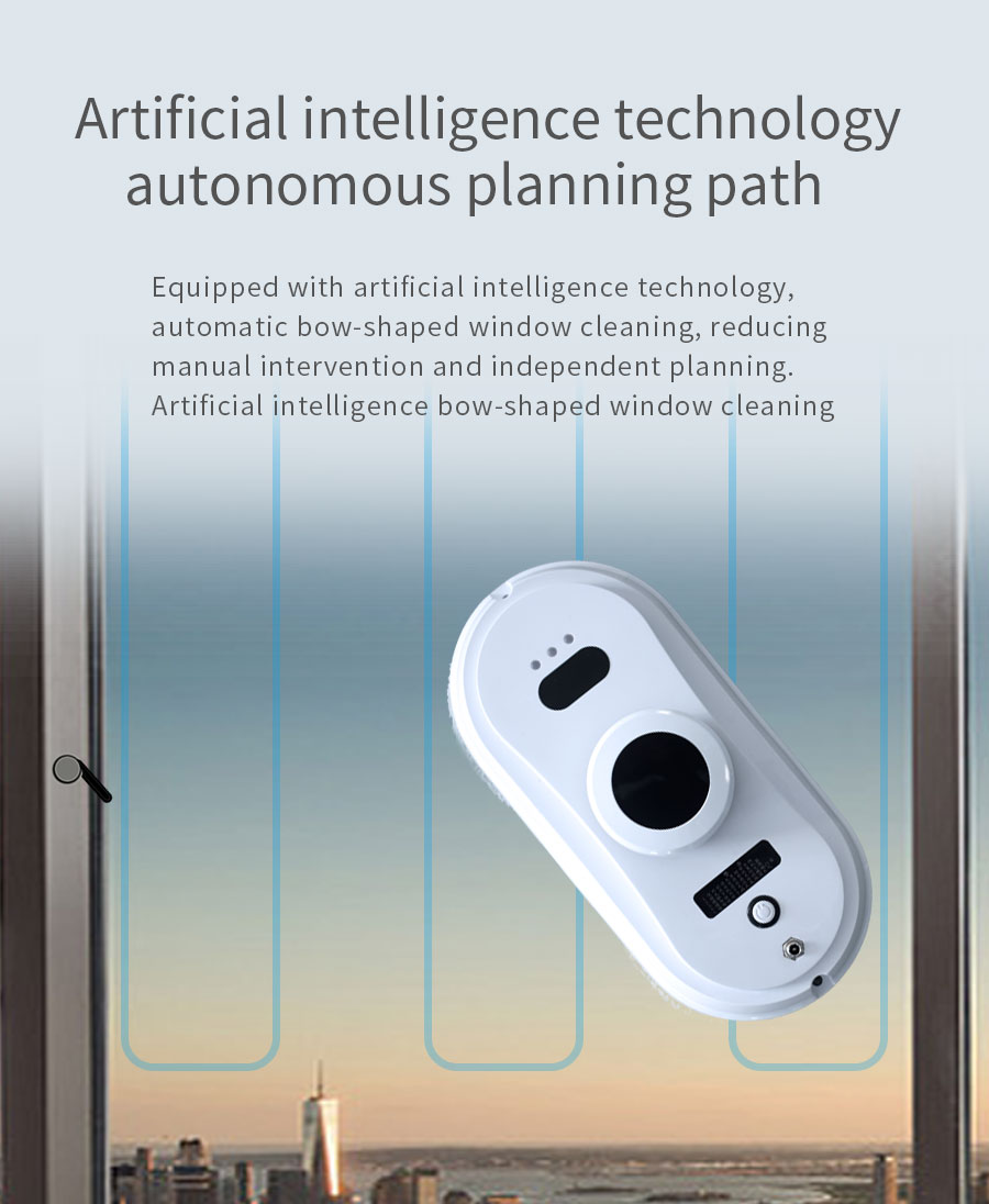 Vacuum Squeegee Electric Window Cleaning Robot High Building Robot Vacuum Cleaner Window