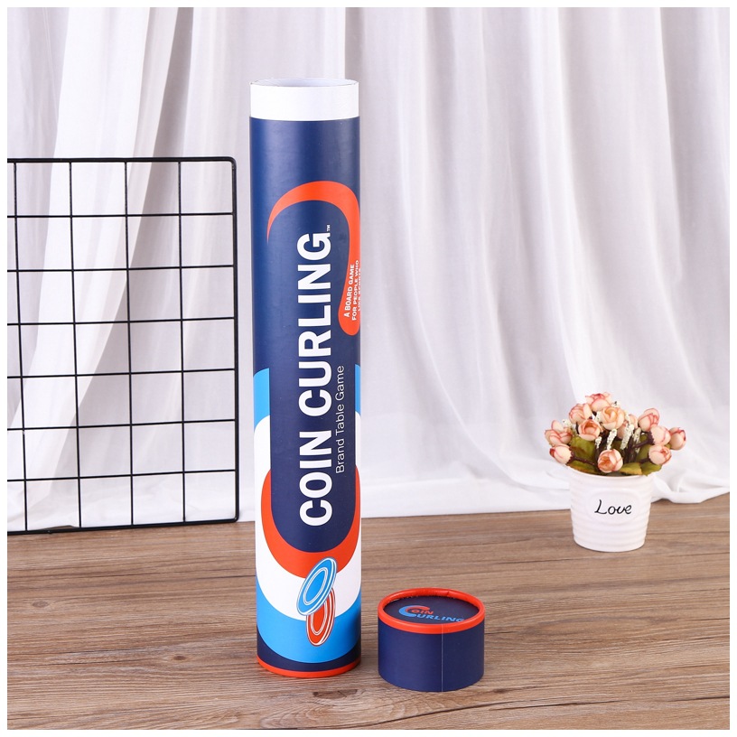 Reusable Ultraportable Eco Friendly Paper Tube Packaging Lightweight
