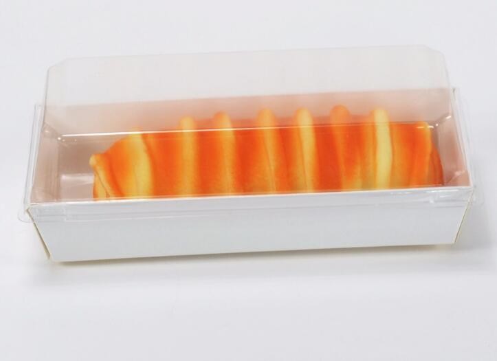 Wholesale custom Paper Cookies packing Cake Box with PVC window,Wholesale Plastic Square Birthday Wedding Packaging Clea