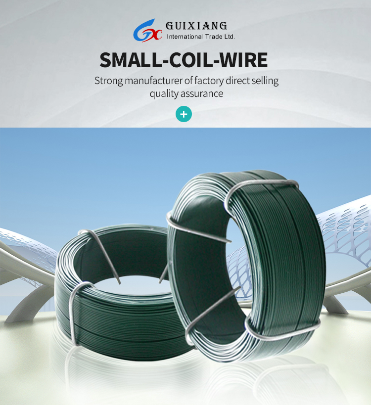 Economical Custom Design Yellow PVC Coated Baling Wire for Baling Building Supplies