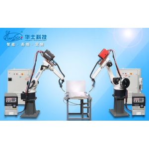  CNC Automatic Robotic Spot Welding Machine With Programmable Logic Control Manufactures