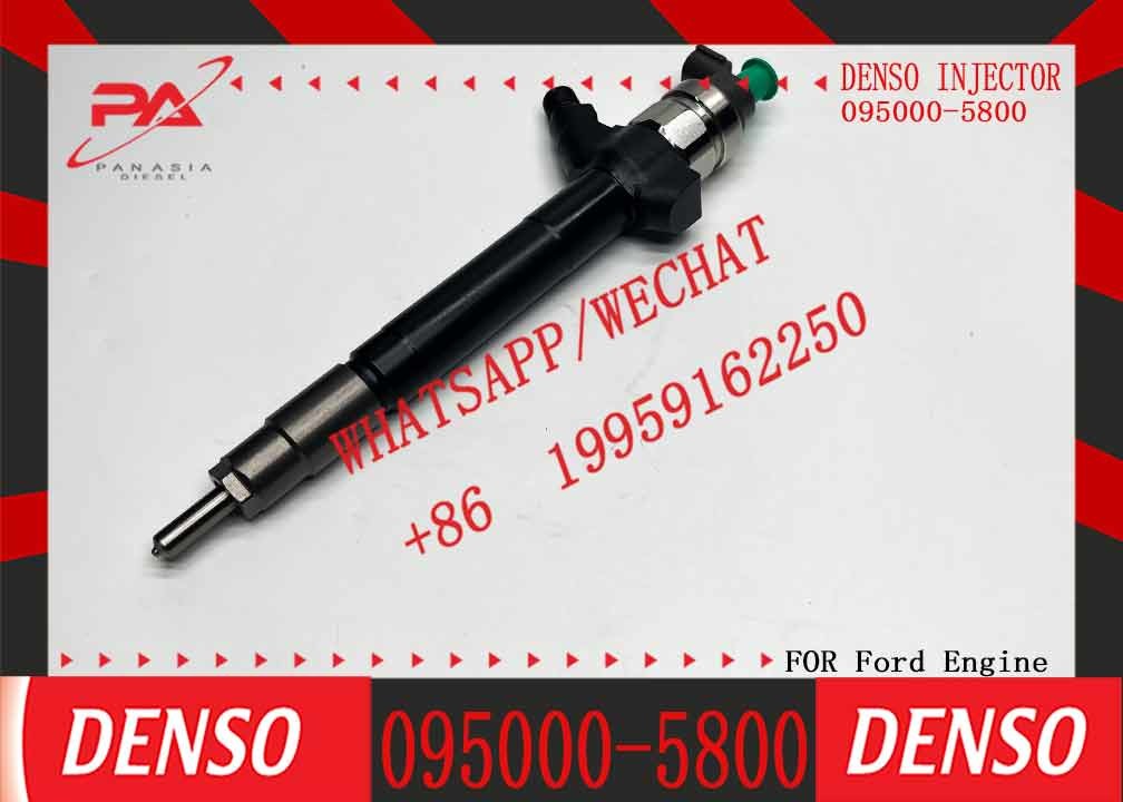 Original Diesel Inyector Common Rail Fuel Injector 6C1Q-9K546-AC 095000-5800 095000-5801 for FORD Transit
