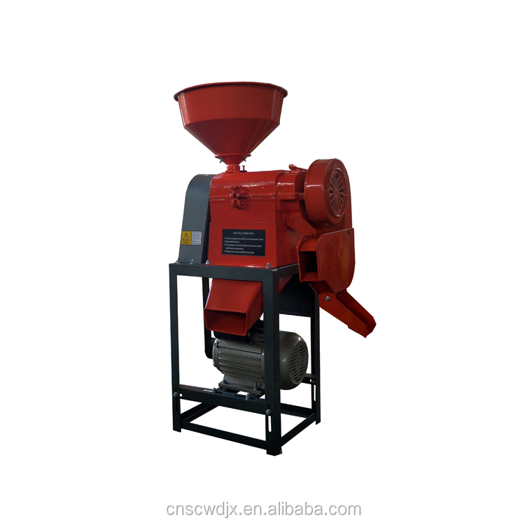 DONGYA AGRO 300kg Per Hour 6N100 Mini Rice Mill Machine