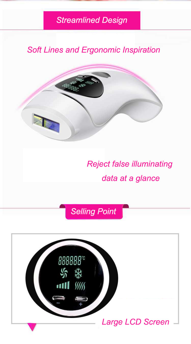 Beauty IPL Hair Removal Machine Painless Body Hair Removal Machine For Women