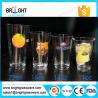 Buy cheap clear 22oz 16oz 14oz 11oz water glass tumbler with customized decal logo from wholesalers