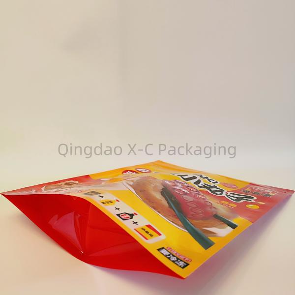 Colorful Digital Printing Stand Up Food Storage Bags Printed Resealable Pouches