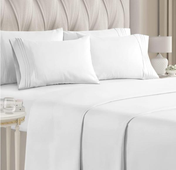Picture Shows Sustainable Bamboo Bedding for a Silky and Comfortable Sleep